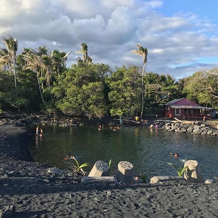 Oceanfront Cottage Near The Kalapana Lava Flows Kehena Kültér fotó