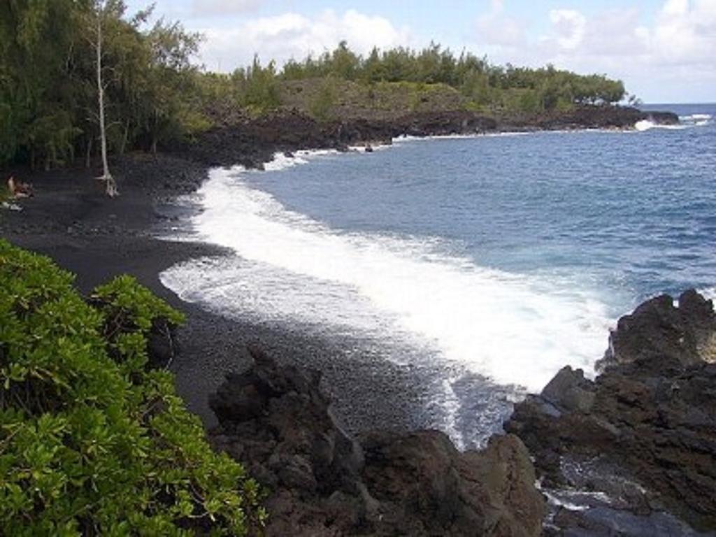 Oceanfront Cottage Near The Kalapana Lava Flows Kehena Kültér fotó