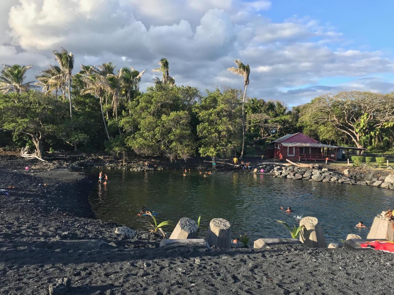 Oceanfront Cottage Near The Kalapana Lava Flows Kehena Kültér fotó
